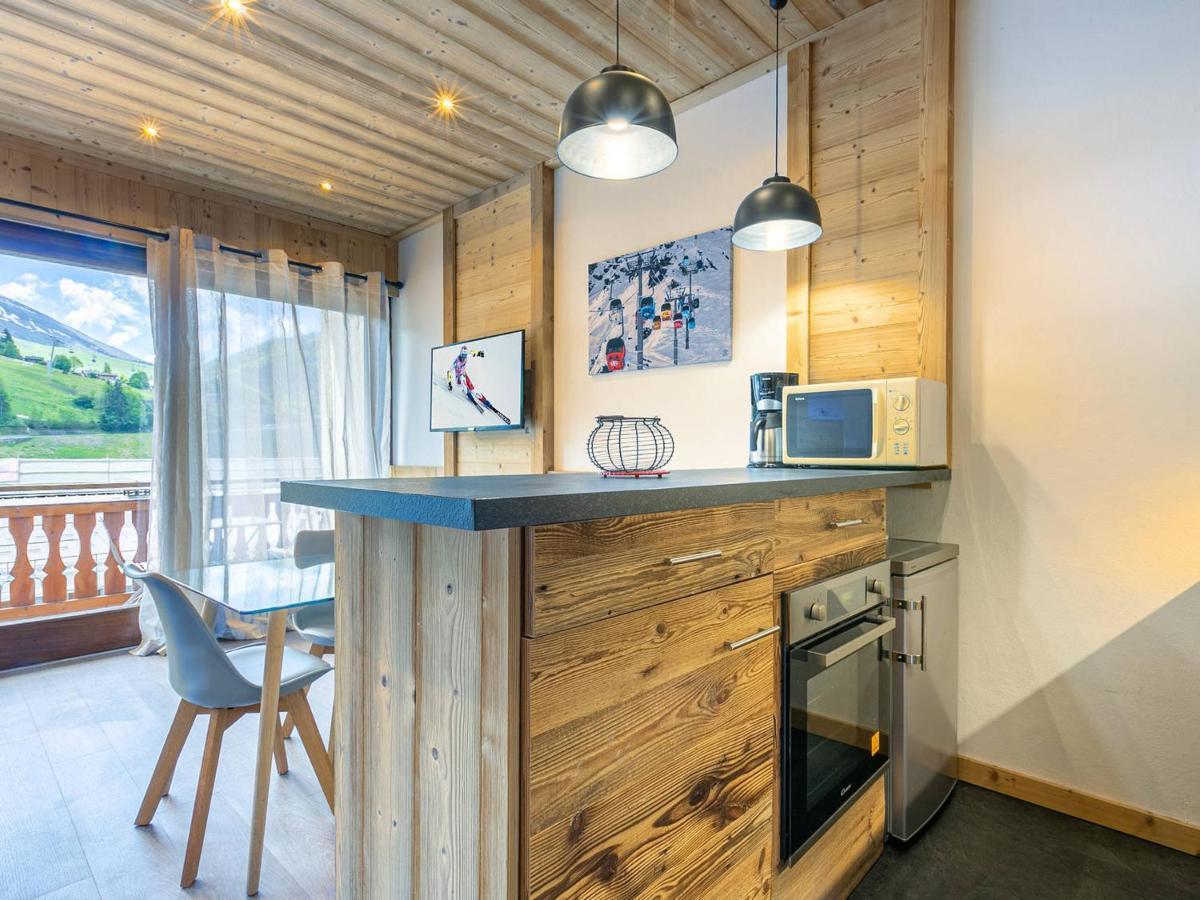 Grand Studio Cabine, Balcon, Parking, Centre La Clusaz - Fr-1-437-85 Eksteriør bilde